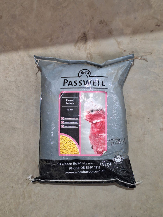 Wfp Passwell Parrot Pellets 5kg