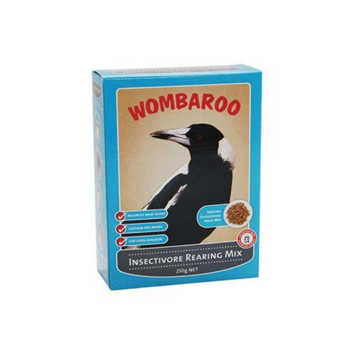 Wombaroo Insectivore Rear Mix 250g