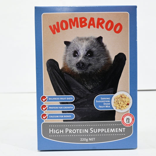 Wombaroo High Protein Vitamin Possum, Gliders & Flying Fox 220g