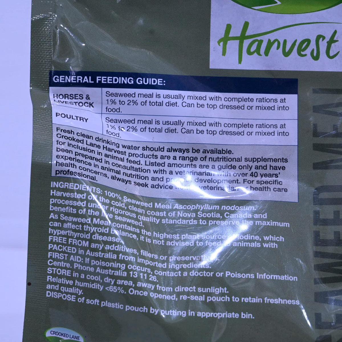 Crooked Lane Seaweed Meal 1kg