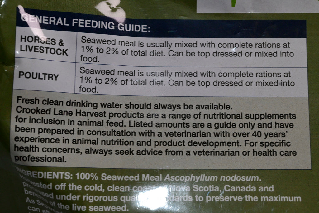 Crooked Lane Seaweed Meal 2kg