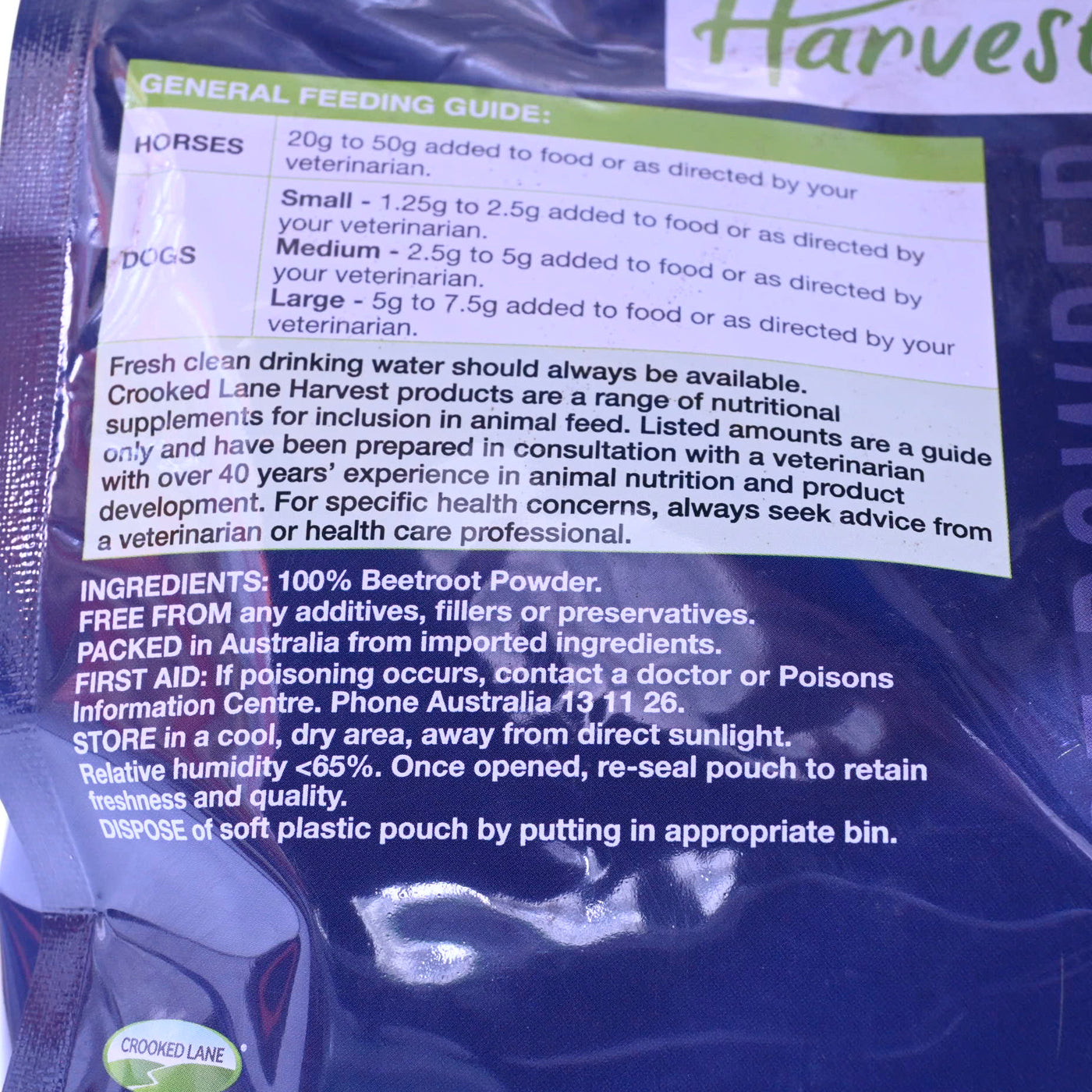 Crooked Lane Beetroot Powder 1kg 