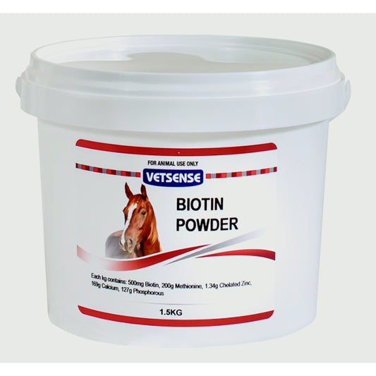 Vetsense Biotin Hoof Powder 1.5kg