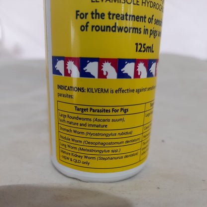 Cm Labs Kilverm Pig & Poultry 125ml [sz:125ml]