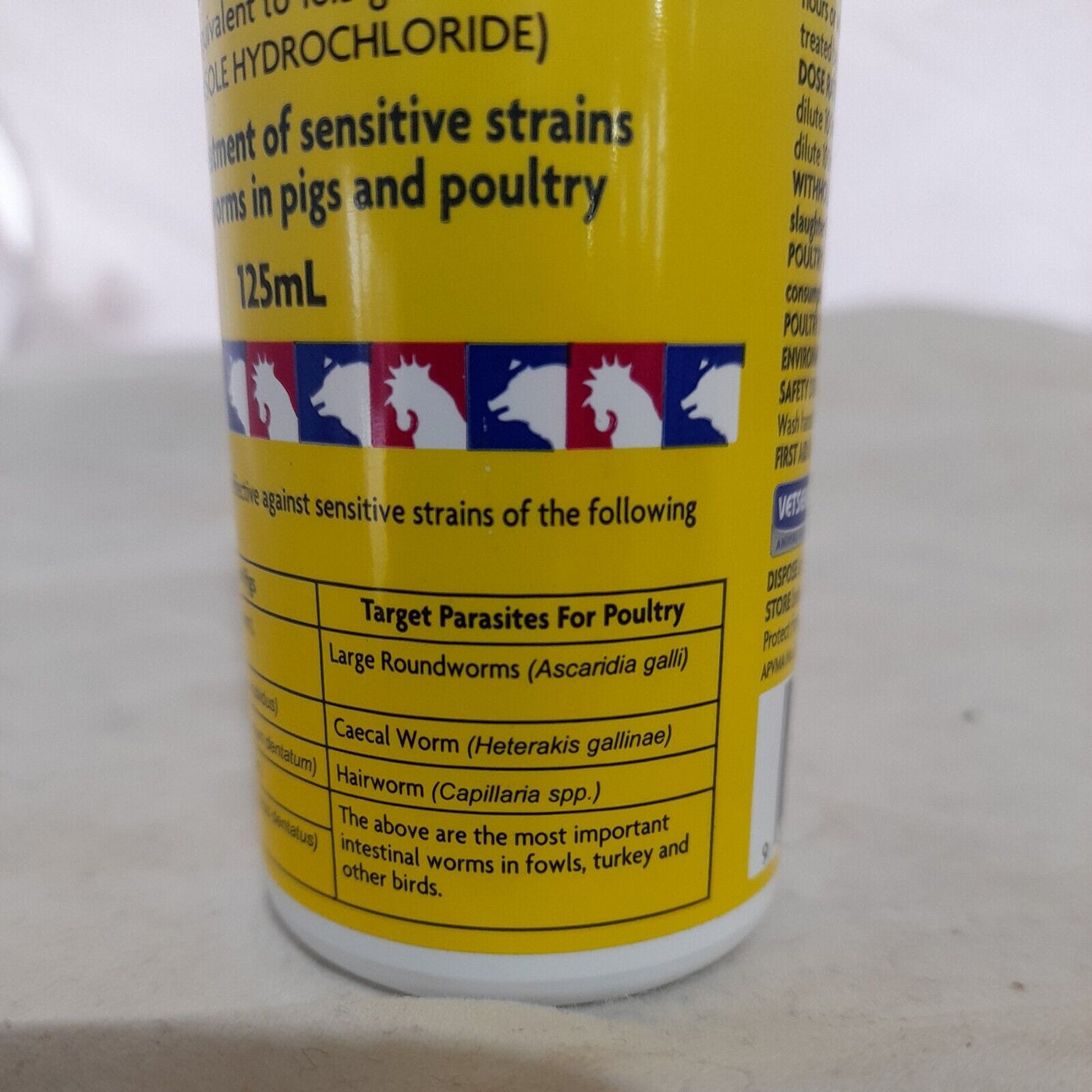 Cm Labs Kilverm Pig & Poultry 125ml [sz:125ml]