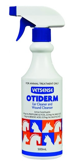 Vetsense Otiderm 500ml [sz:500mls]