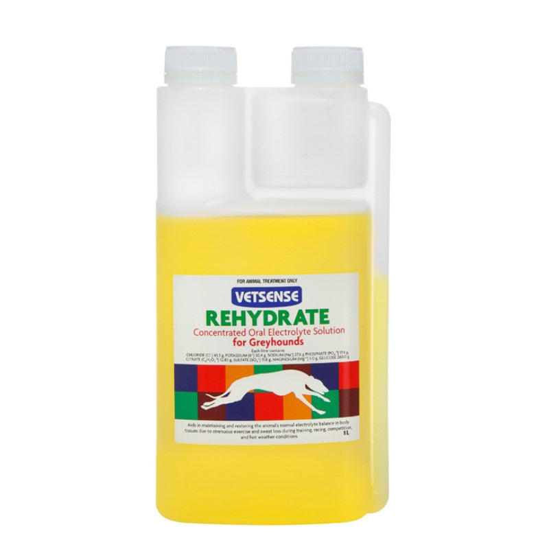 Vetsense Rehydrate Greyhound 1l [sz:1 Litre]