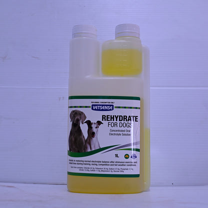Vetsense Rehydrate For Dogs [sz:1 Litre]