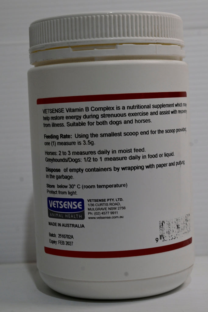 Vetsense Vitamin B Complex Horses & Dogs