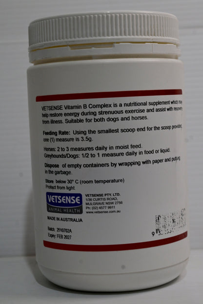 Vetsense Vitamin B Complex Horses & Dogs