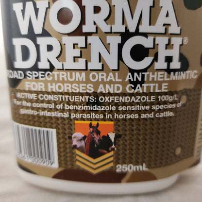 Iah Worma Drench 250ml