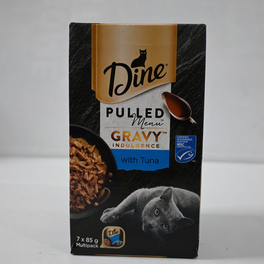 Dine Pulled Menu Gravy Tuna Svms 85g 1x7pk