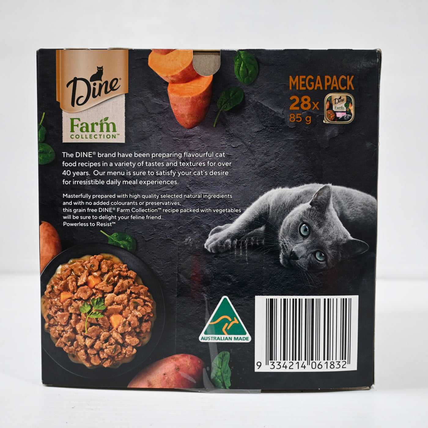 Dine Farm Collection Salmon Sweet Potato Spinach 28pk [fl:sweet Potato Spinach 2]