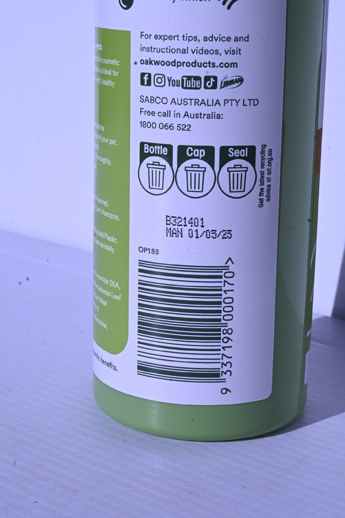 Dog Shampoo - Gentle Smooyh & Short Coats