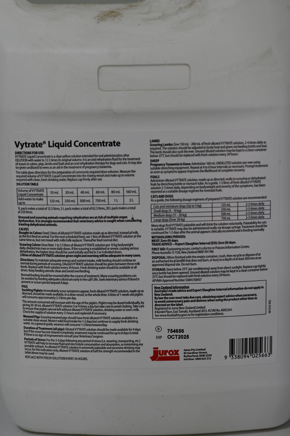 Vytrate Liquid 5ltr