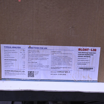 Olssons Bloat Liq 15kg 
