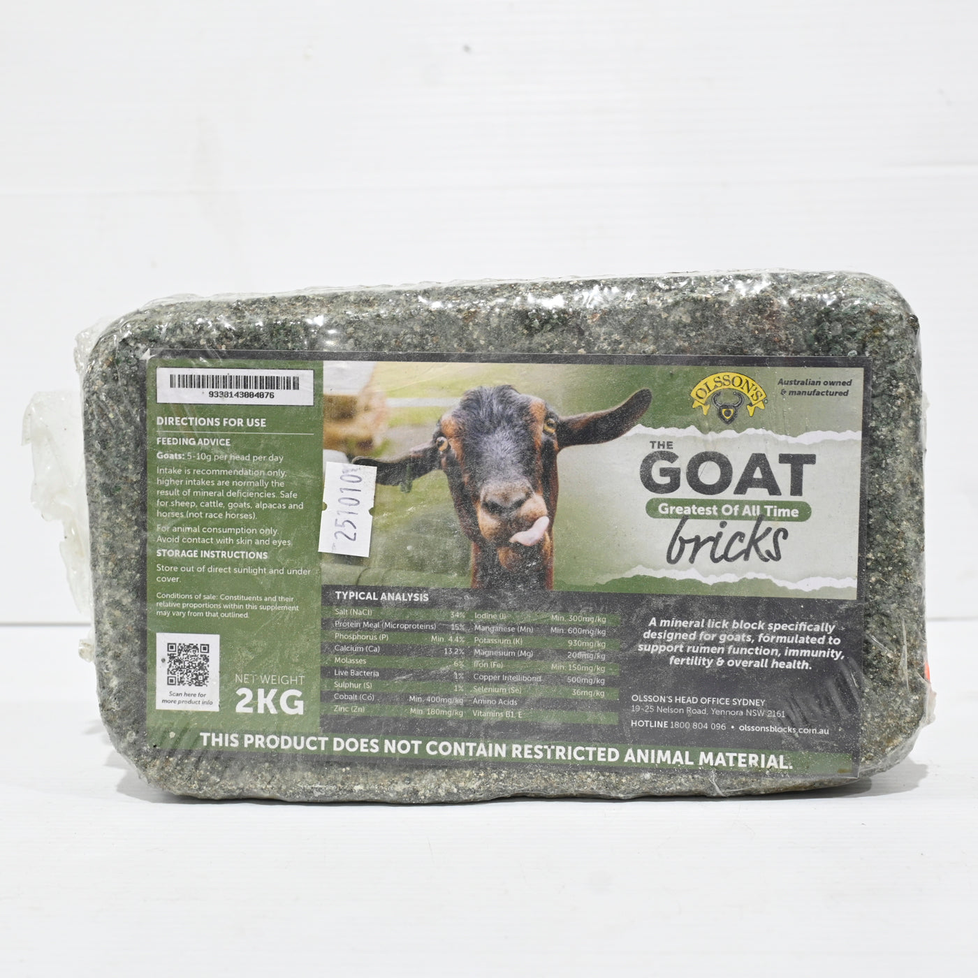 Olsson Goat Brick 2kg