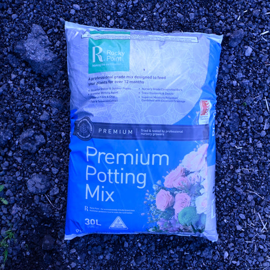 Rocky Point Premium Potting Mix 30lt (vic)