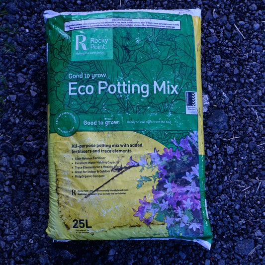 Rocky Point Eco Potting Mix 25lt (vic)