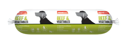 Prime100 Beef & Veg 1kg Roll [sz:1kg]