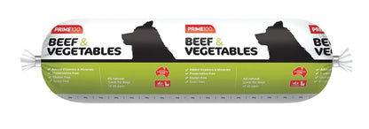 Prime100 Beef & Veg 2kg Roll