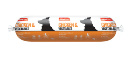 Prime100 Chicken & Veg 1kg Roll [sz:1kg]