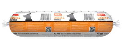 Prime100 Chicken & Veg 1kg Roll [sz:1kg]
