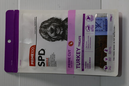 Spd Prime Cut Turkey Treats 100g