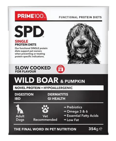 Prime Spd Slow Cooked 354g [fl:wild Boar & Pumpkin]