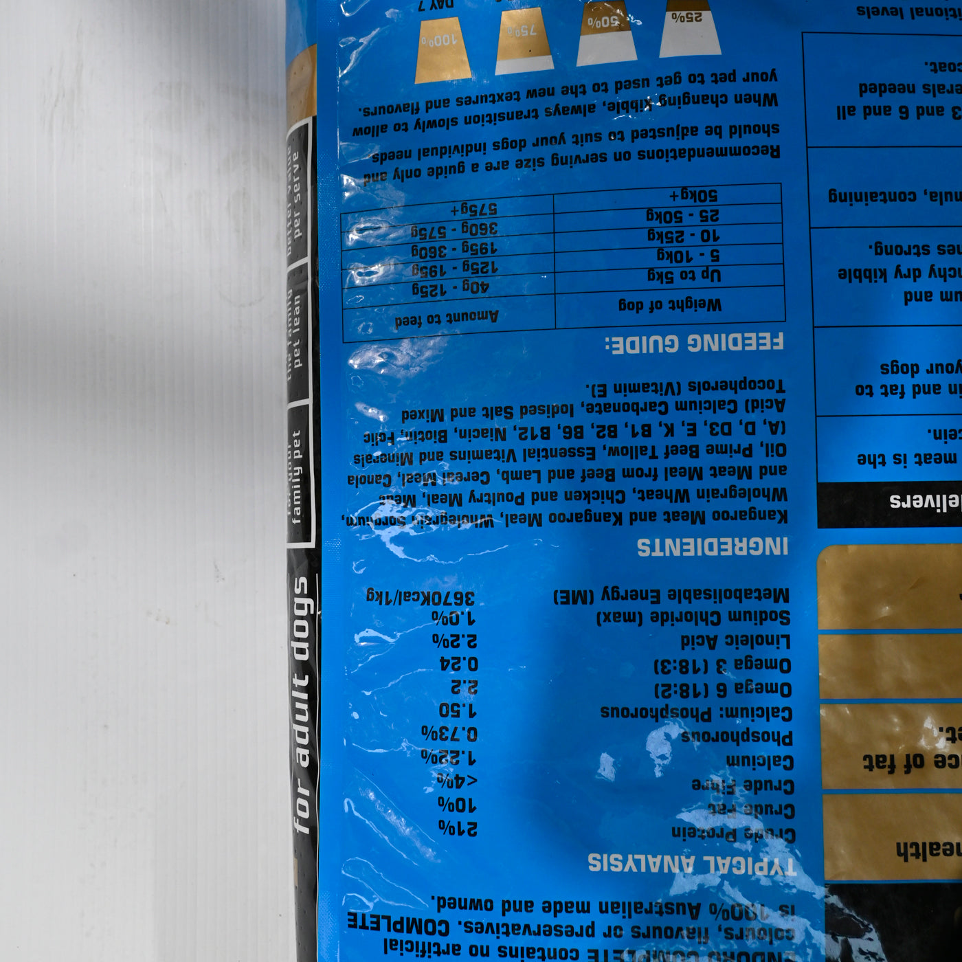 Enduro Dog Food Varieties [ps:20 Kg Bf:complete]