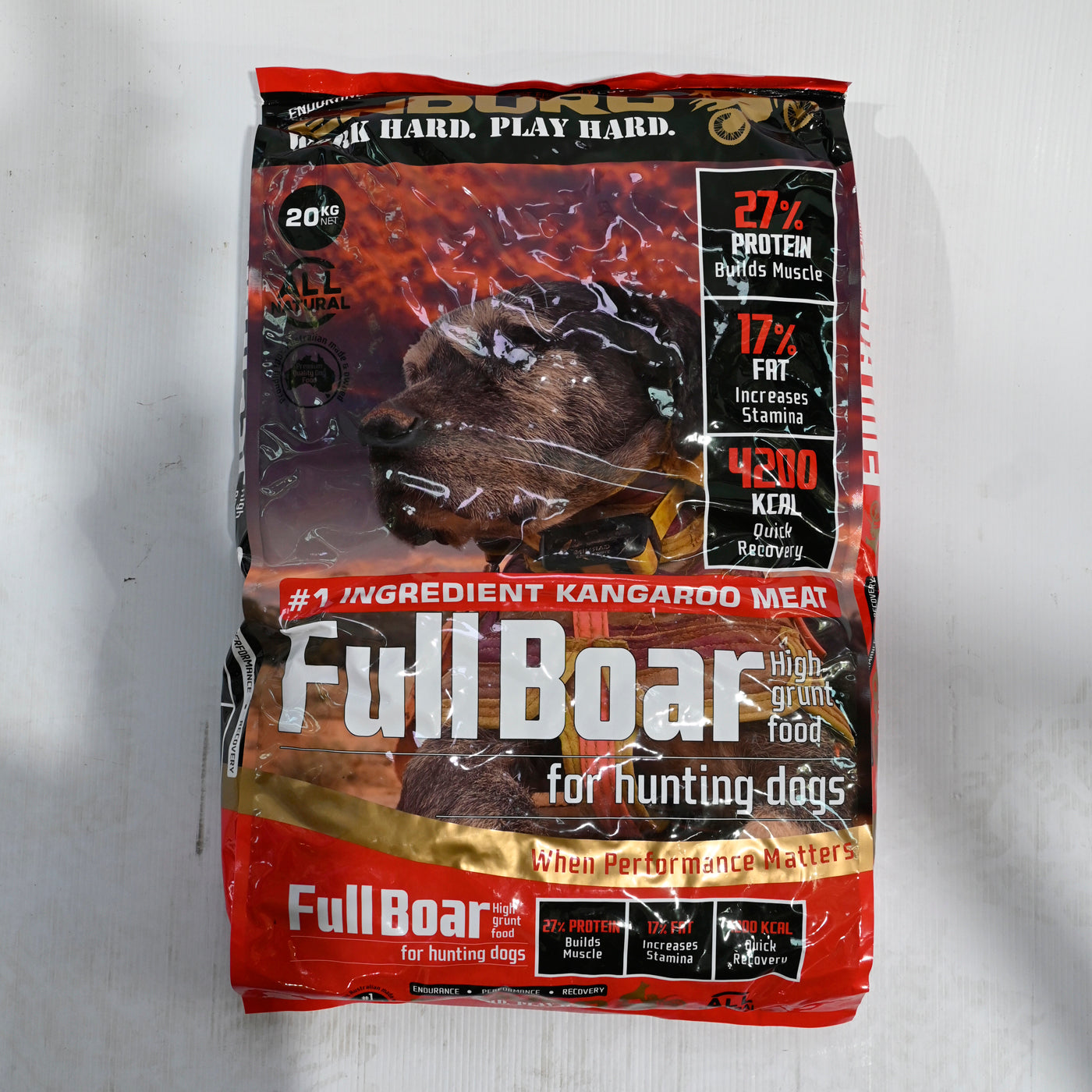 Enduro Dog Food Varieties [ps:20 Kg Bf:full Boar]