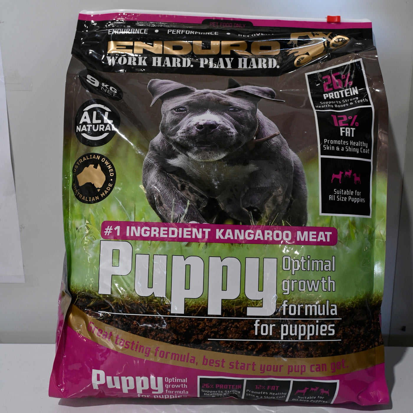 Enduro Dog Food Varieties [ps:9 Kg Bf:puppy]
