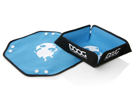 Doog Foldable Dog Water Bowl - Blue