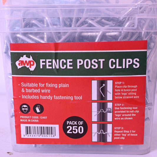 Fence Post Clips (tub 250)