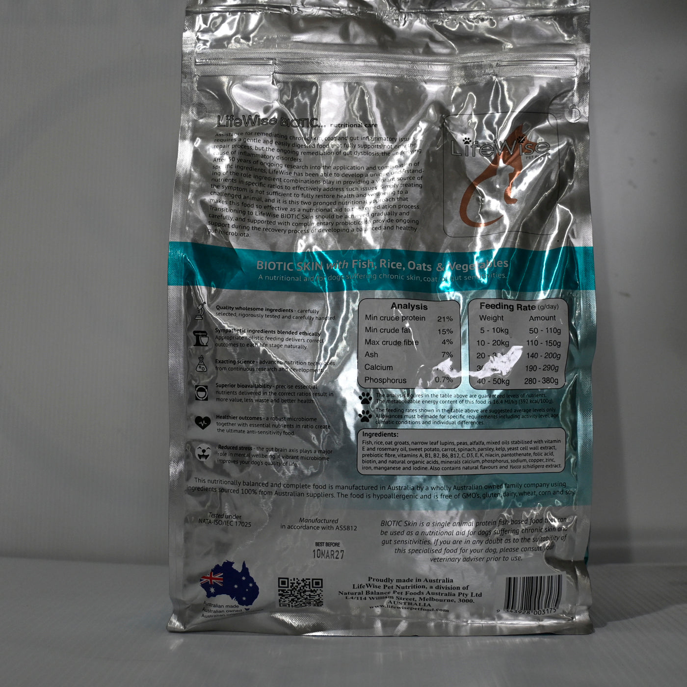 Lifewise Biotic Skin Fish [sz:13kg]