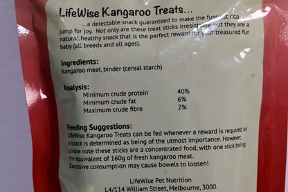 Lifewise Kangaroo Stick Treats 10 Pieces