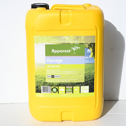 Apparent Ravage Active: 340g/l Of Mcpa, 80g/l Of Dicamba [sz:20ltr]