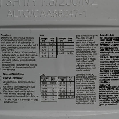 Io Tripletec Lv Drench 10 Litre