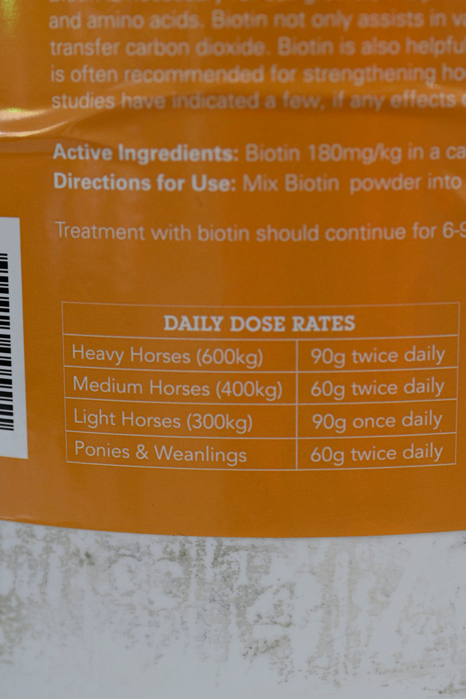 Io Biotin 20kg 