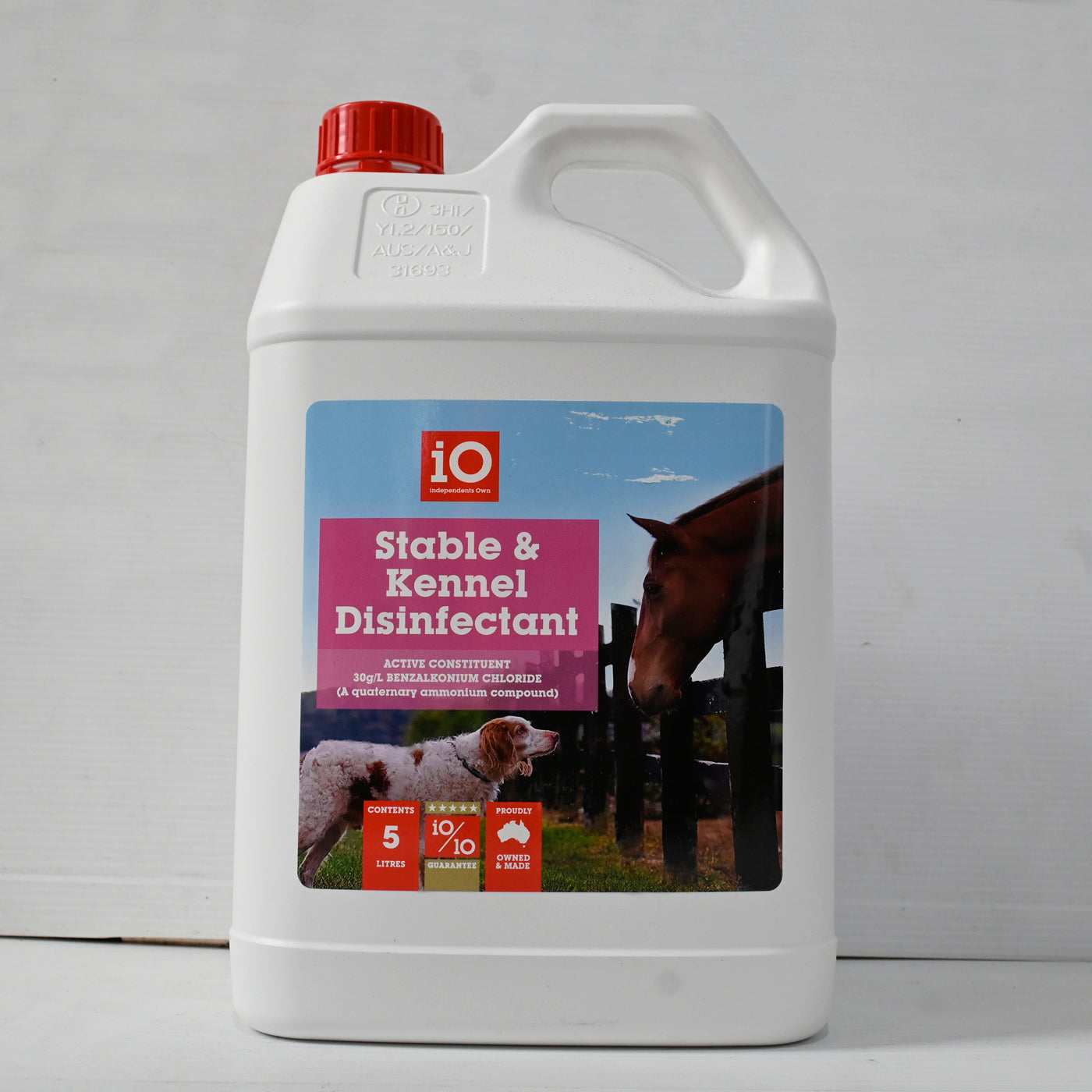 Io Stable & Kennel Disinfectant 5ltr