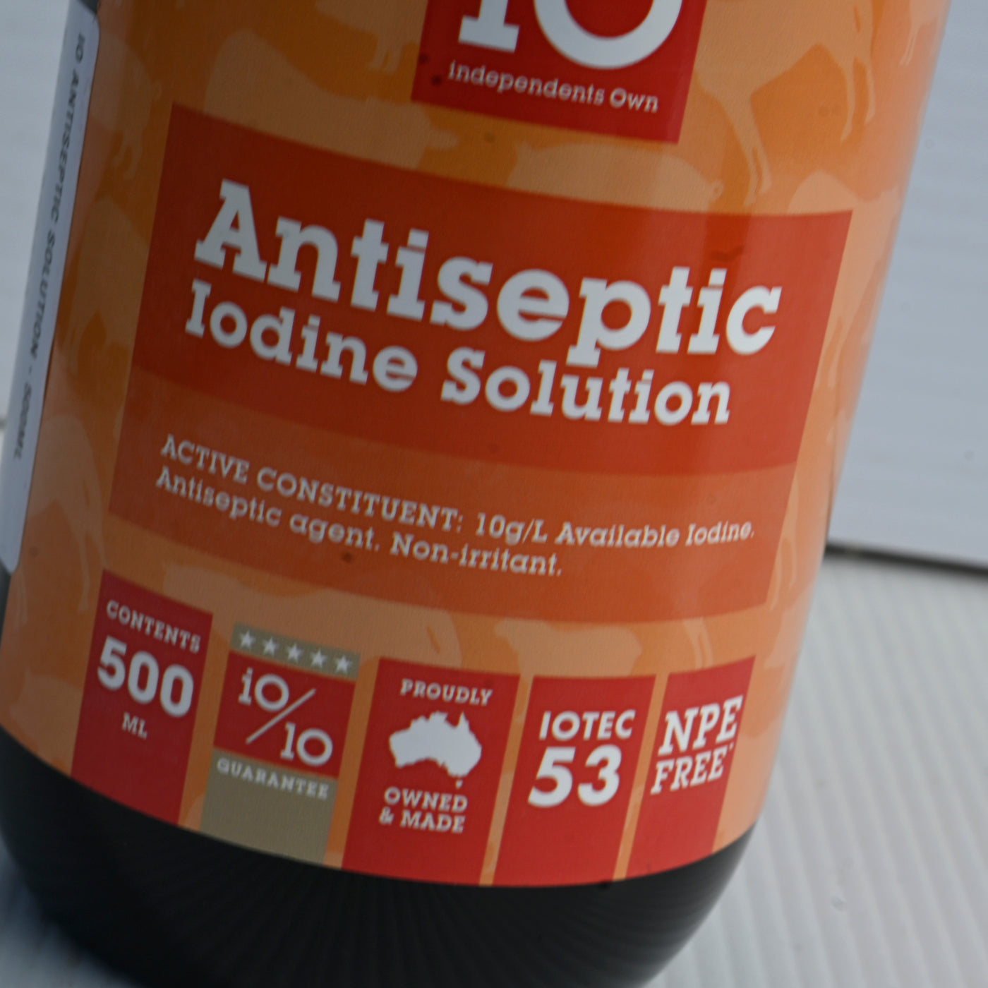 Io Antiseptic Iodine Solution 500ml