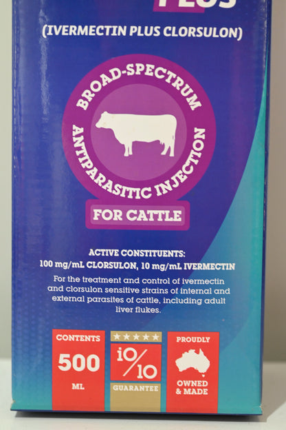 Io Mectec Plus Fluke Inj Cattle 500ml