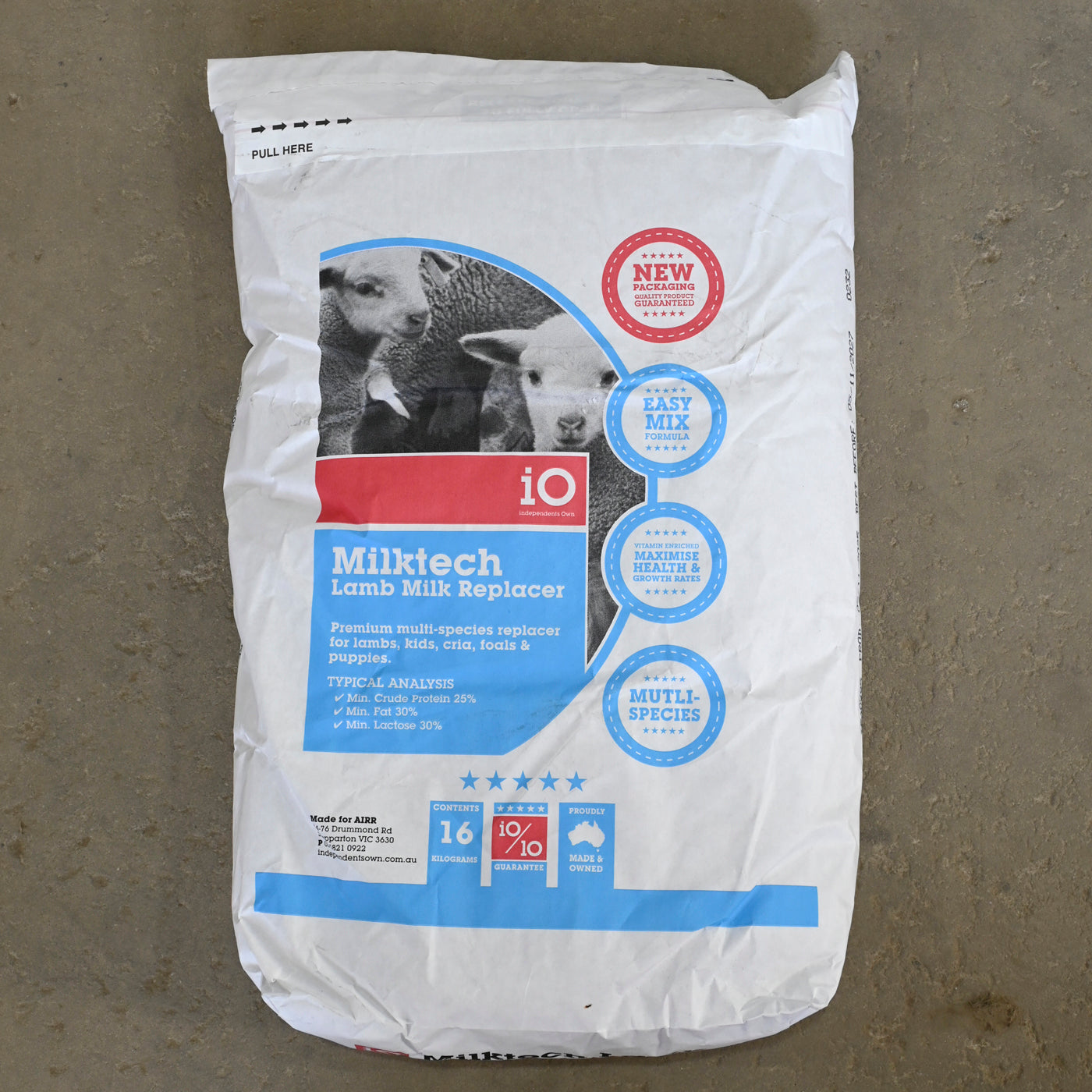 Io Milktech Lamb & Kid Replacer [sz:16kg]