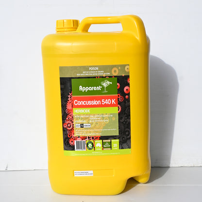 Apparent Concussion 540 Active: 540g/l Glyphosate [sz:20 Litre]