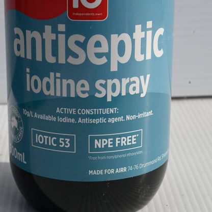 Io Antiseptic Iodine Spray 500mls