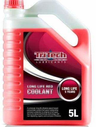 Tritech Long Red Coolant [cl:red Sz:5 Litre]
