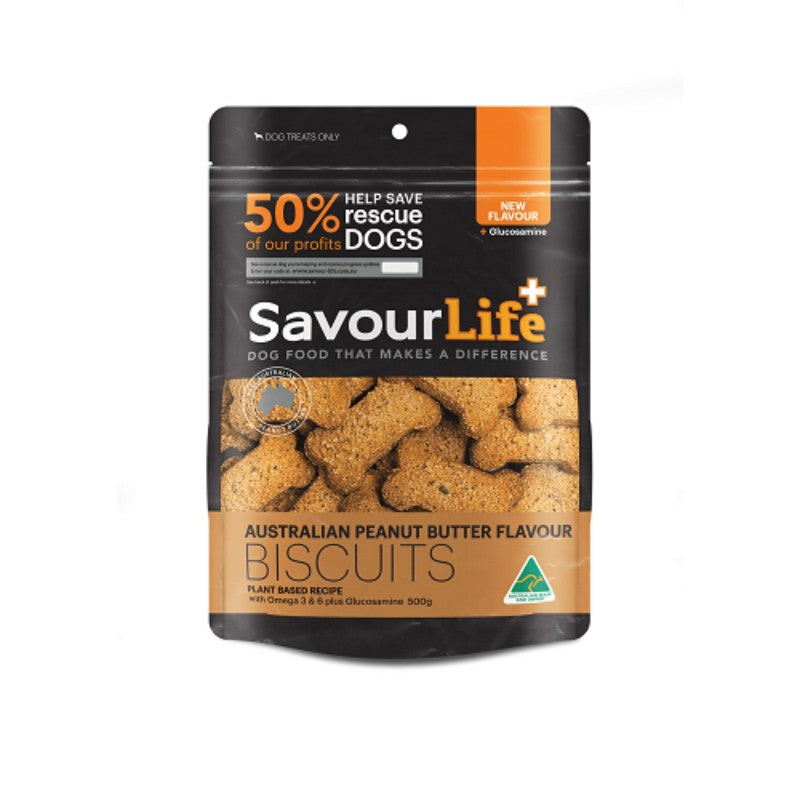 Savourlife Australian Peanut Butter Biscuits 500g