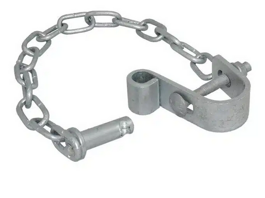 Rotech 25nb Bolt-on Pin Latch With 500mm Chain