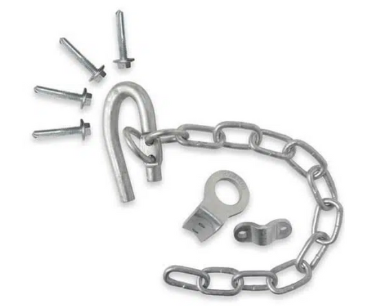 Rotech Screw-on Spring Hook Latch Kit With 500m Chian