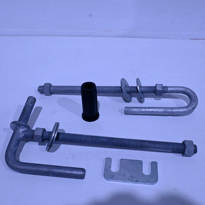 Rotech 275mm Timber Post Hinge Set